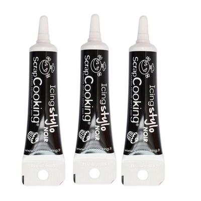 3 Black Icing Pens