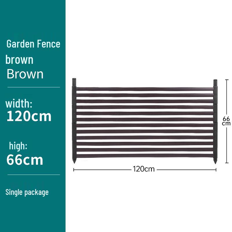 Outdoor Garden Courtyard Picket Fence & Climbing Frame