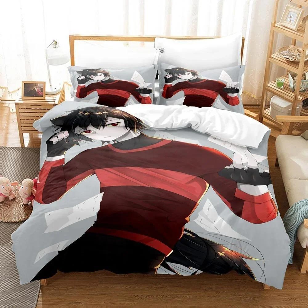 New 3D Printing Anime Musician Tfmjonny Bedding Set Single Twin Full Queen King Size Bed Set Adult Kid Bedroom Duvetcover Sets