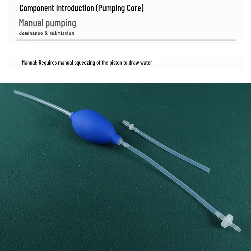 Holy Water Inflatable Enema & Dual-Use Anal/Mouth Plug Accessory Set