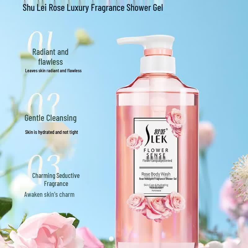 SLEK Rose Luxurious Fragrance Shower Gel