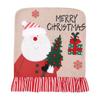 Cloth Dinner Chair Seat Cover Cartoon Wear for Chairs Cute Christmas Chair Cover  Restaurant