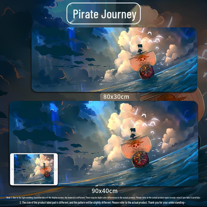 Custom Extra Large Gaming Mouse Pad - Moving Night Sky Design for Esports