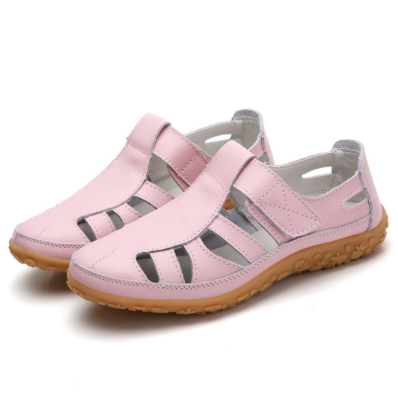 Luksus retro kvinner skinnsko Slip On Flat Sko Myk Såle Vintage Sko Kvinne Flats Loafers