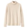 Men's High Neck Pure Wool Pullover Thickened Sweater - Autumn/Winter Loose Knit Base Layer