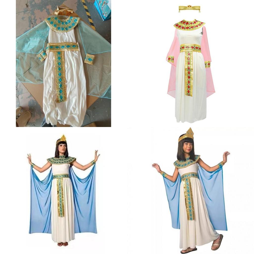 Stunning Egyptian Queen Cosplay Costume For Adults And Kids Perfect For Parties