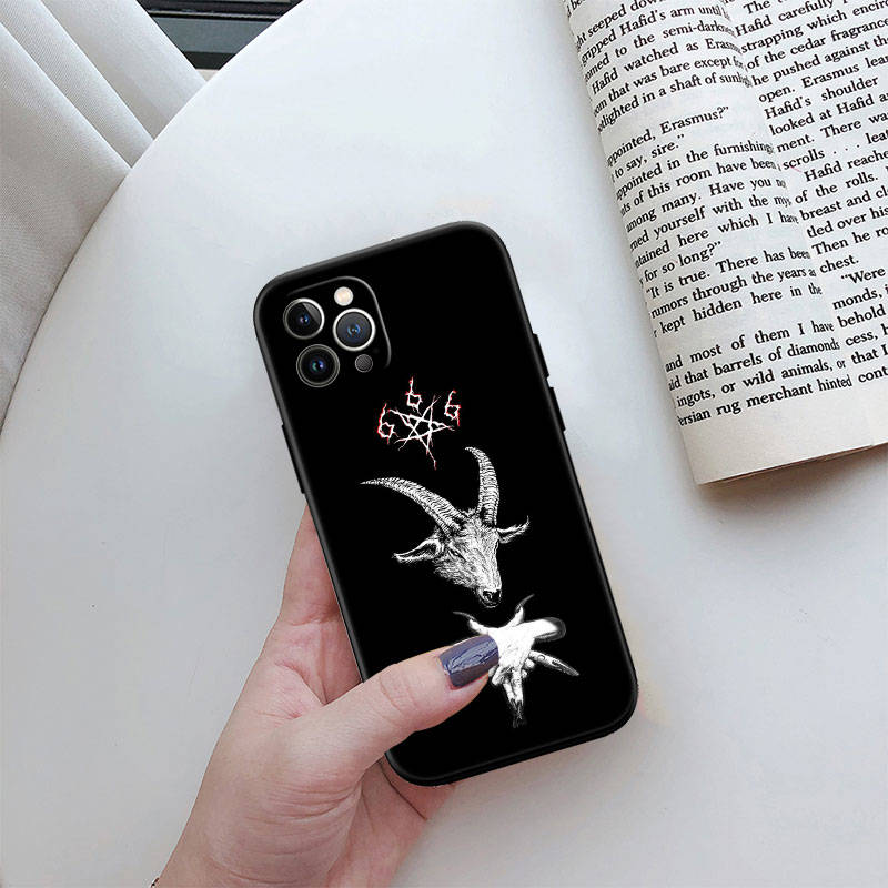 

Чохол для телефону JO50 Голова Сатани Козла для Motorola G54 POWER Edition G55 G64 G75 G84 X30 X40 X50 S30 S50 Pro Ultra E15 E14 G71 G22 G41 G51 G50 G30 Moto X40 Pro 5G зелений