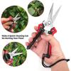 Garden Pruning Shear Branch Scissors Stainless Steel Non-Slip Handle Sharp Garden Fruit Tree Pruning Very Sharp Garden Tools for daily use