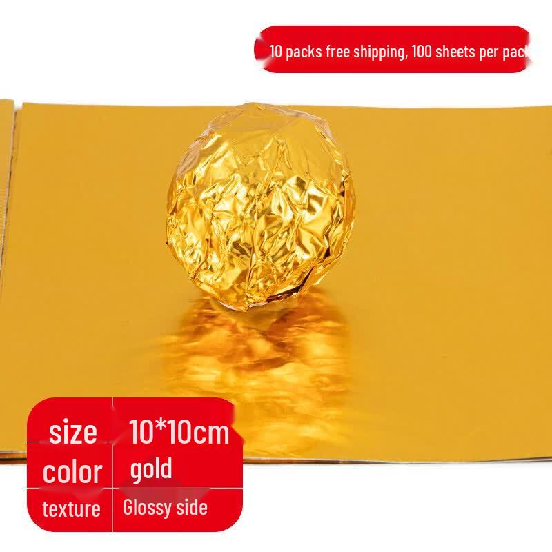 Gold Aluminum Foil Food Wraps