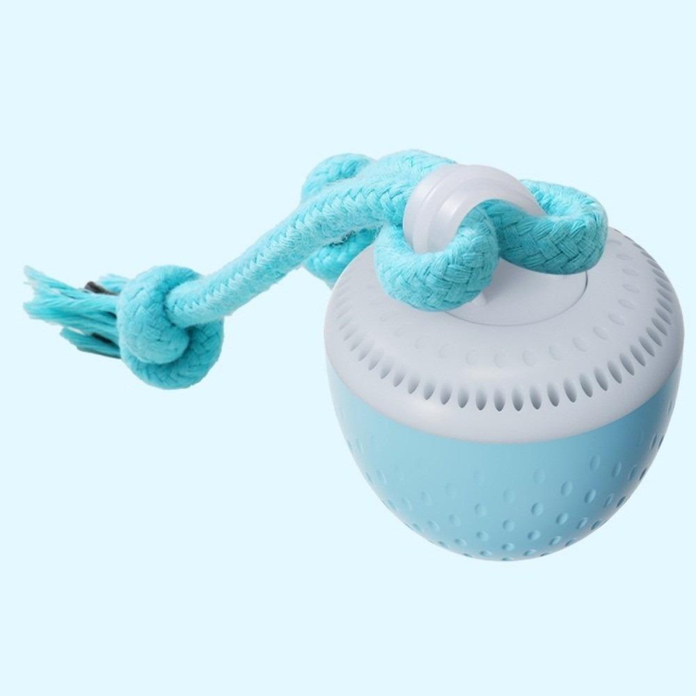 

Bite Resistant Automatic Moving Ball Random Path Active Rolling Ball Dog Chew Toys Puppy Training синій