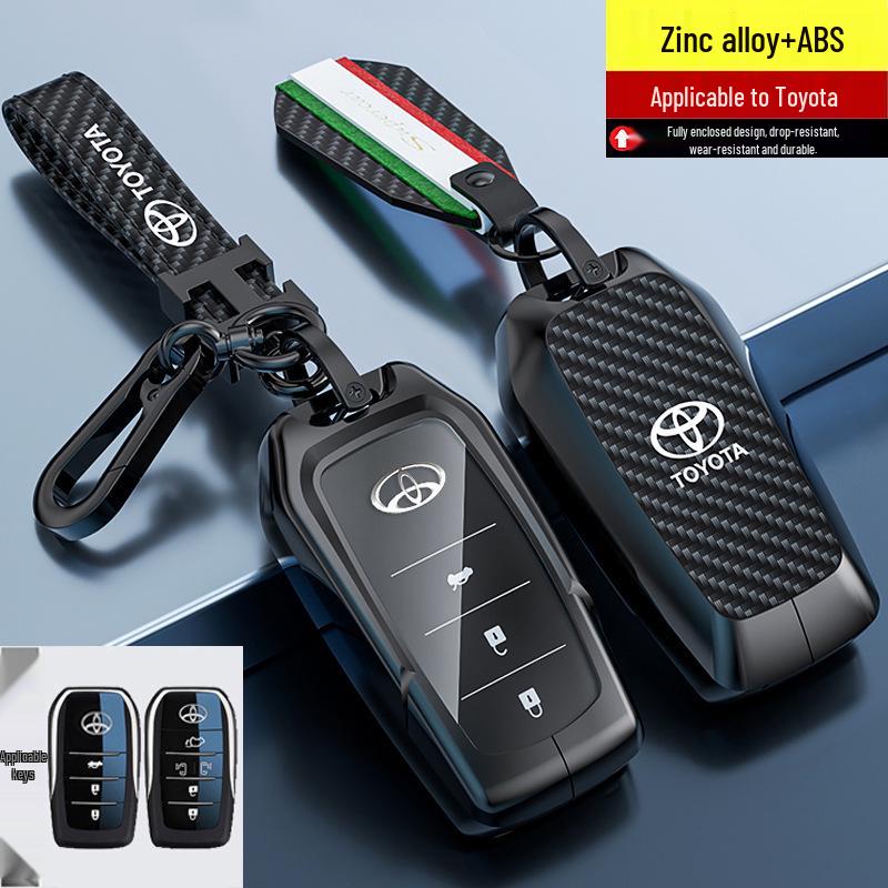 Toyota Key Case: Fits Prius, Mirai, Corolla, Camry, and RAV4.