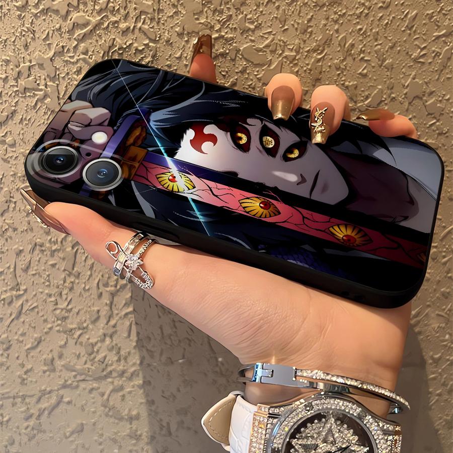 Demons Anime Slayer Case for iPhone 12 X XS XR 17 16 Pro Max 11 SE 17Air 14 7 8 13 Mini 15 Plus Soft Back Phone Cover
