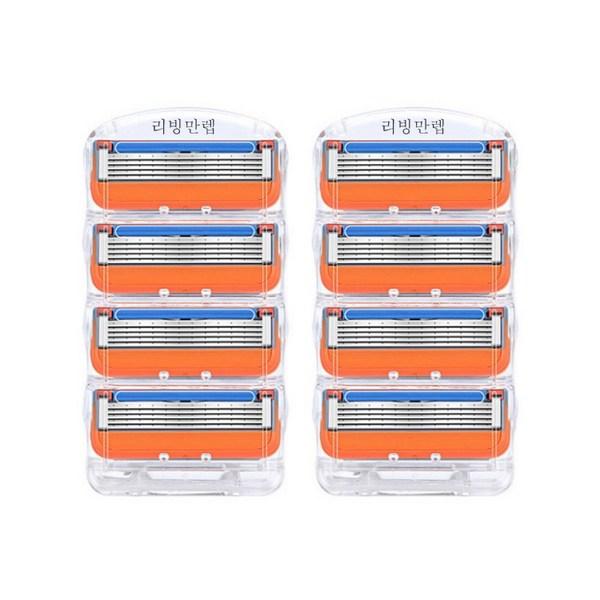 

Совместимые бритвенные лезвия Living Max Level Gillette Fusion Power, 4 шт., 2 шт., корейское бритвенное лезвие