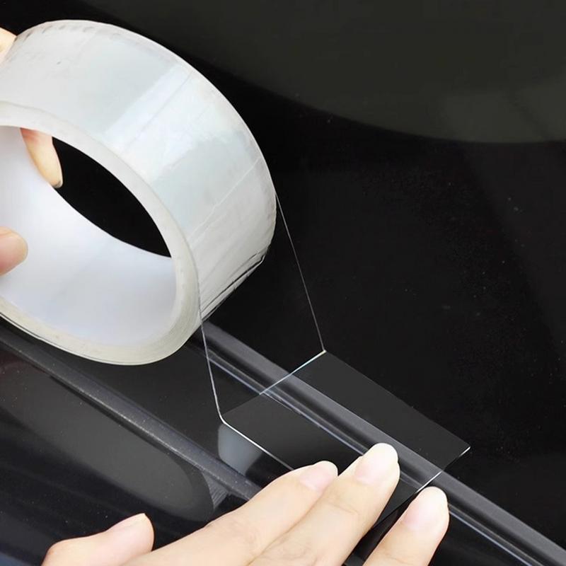 Car Sunroof Cover Seal Sunroof Sealing Film Roof Leaking Transparent Waterproof Tape Window Seals For Stop Roof Leaks RV Trim