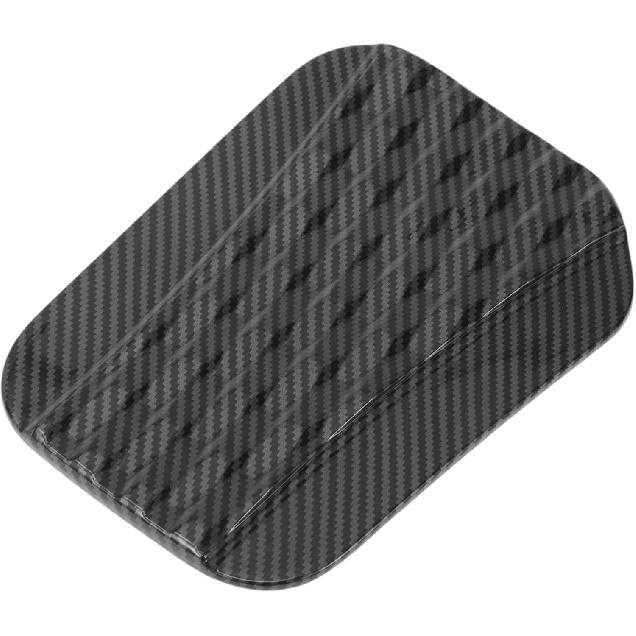 Fuel Tank Door Cap for Ford Bronco 2024-2025 Fuel Filler Flap Cover Adhesive Type Carbon Fiber Black ABS Fuel Filler Door Gas Cap