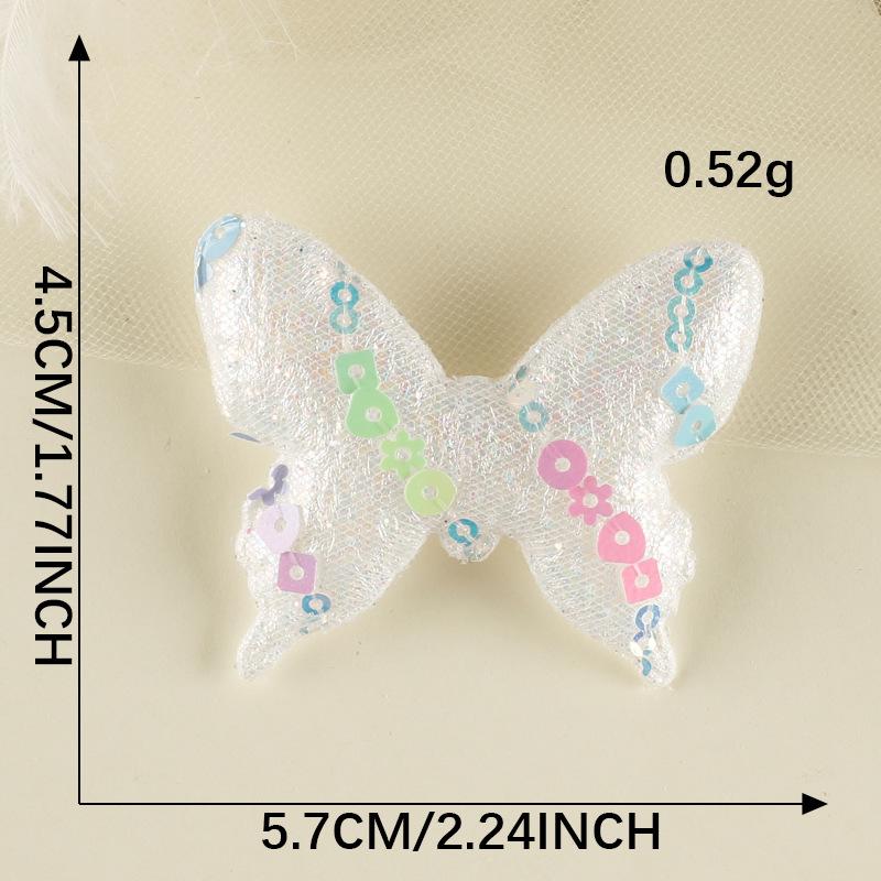 Duoku Three-Dimensional Love Badge Embroidery Sticker Sequins Love Accessories Hairpin Cloth Label Clothing Accessories Patch Cloth Sticker