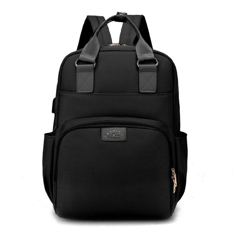Mummy Bag Usb Diaper Bag Baby Care Large Capacity Mom Backpack Mummy Maternity Wet Bag Waterproof Baby Pregnant Bag Nappy Bag