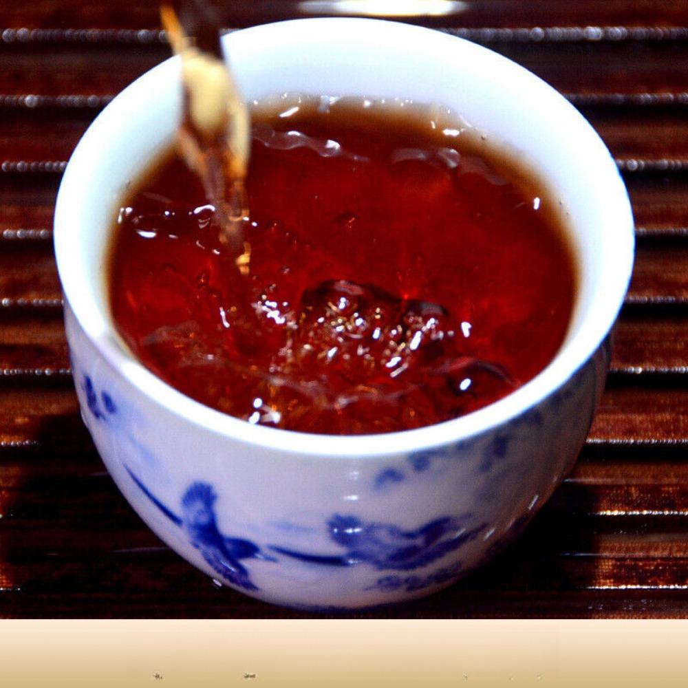 Yunnan 2018 Lao Ban Zhang leżakowany 10 lat, dojrzały Pu-erh, Menghai przechowywany Big Tree Tea
