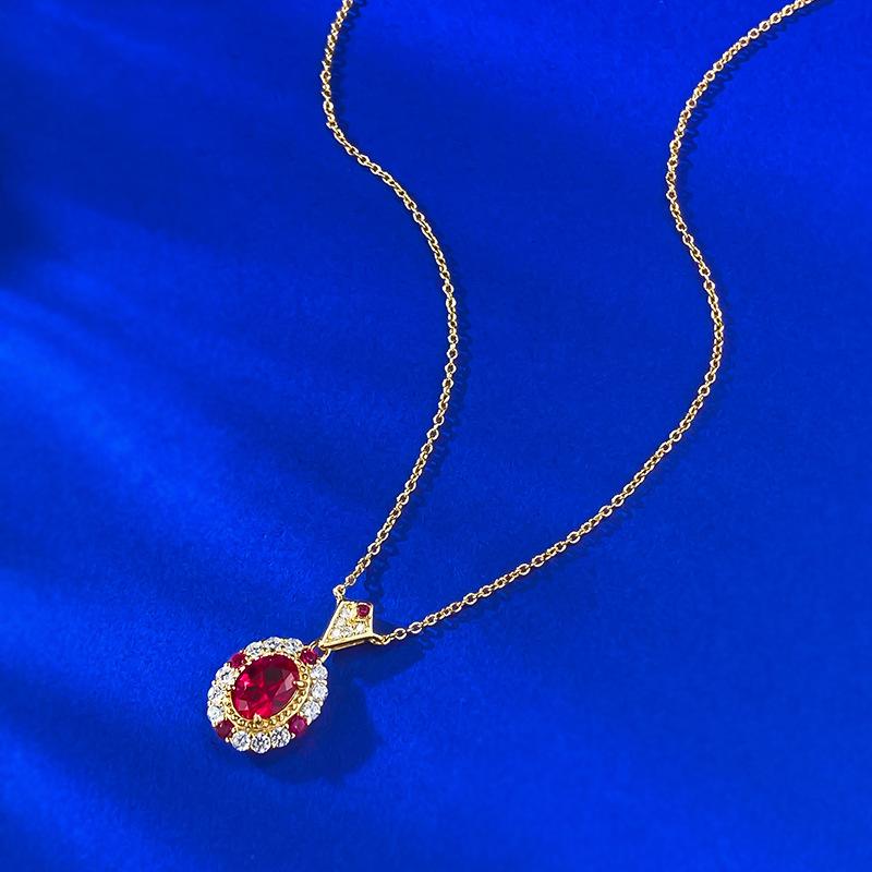 Jewelry Pendant Women'S Light Luxury Exquisite High-End Collarbone Chain Necklace