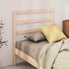 Vidaxl Bed Headboard, 95X4X100 Cm, Solid Pine Wood