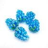 Multicolor Handmade Glass Grape Beads for DIY Earrings, Pendants, Bracelets, Ornaments, and Phone Chains.