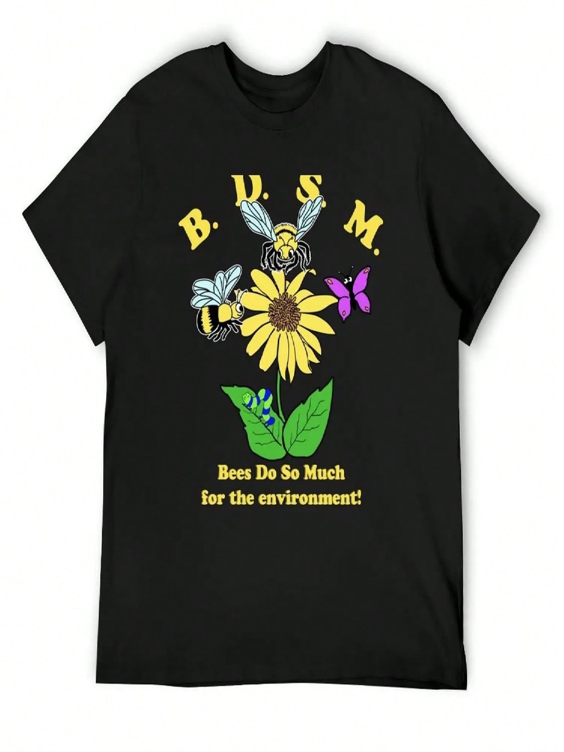 Bees Do So Much For The Environunisext T-Shirt Plus Size Tops Anime T-Shirt Football T Shirt unisexs T Shirt S разноцветный