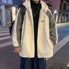 Retro-Pullover im Hong Kong-Stil für Herren, Frühling und Herbst, Kapuzenpullover für Herren, amerikanischer schwerer High Street-Ins-Mode-Marken-Baggy-Mantel