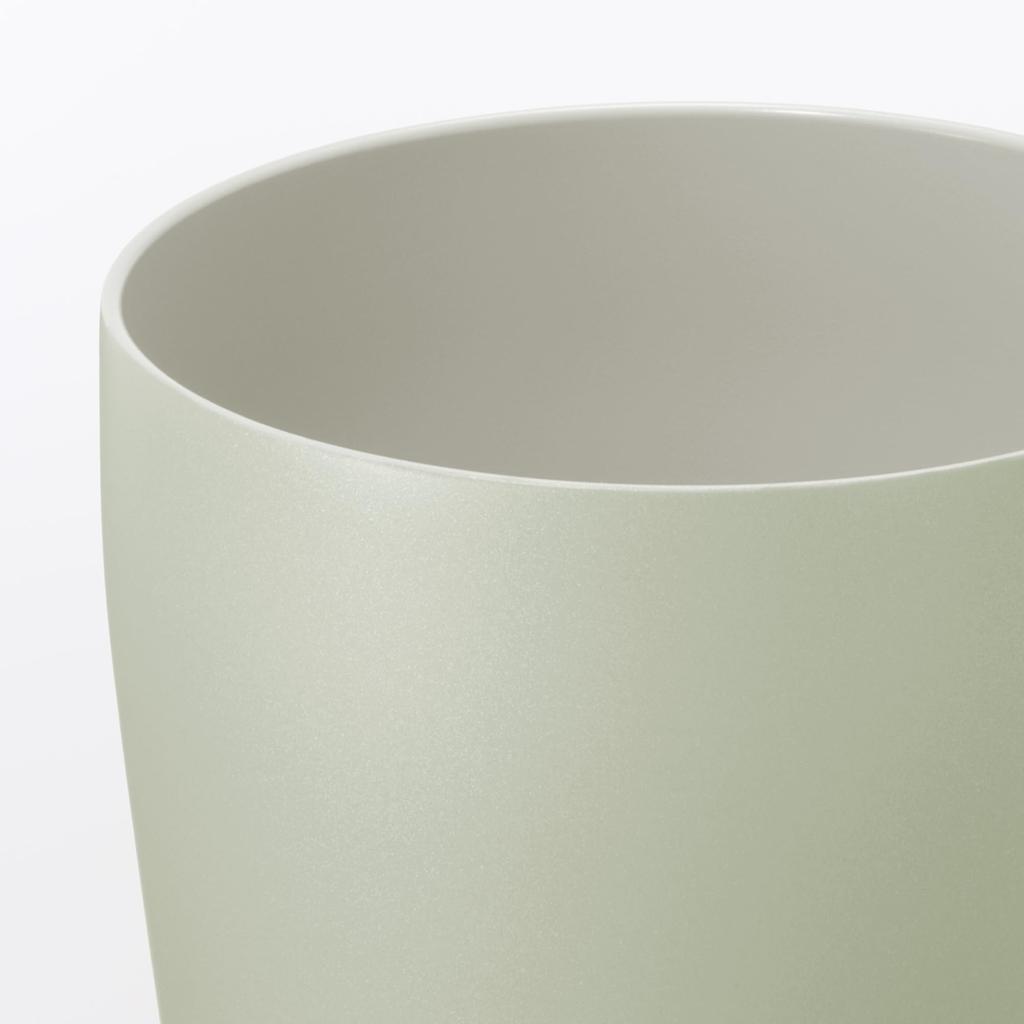 MUJI Stainless Steel Vacuum Insulated Tumbler Light 23103268 Double-Wall / Green, Approx. 450mL,