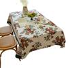 Thickened Classical Ethnic Retro Pattern Rectangular Tablecloth Household Dining Table Cloth Living Room Coffee Table Cover Towel