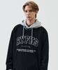 RAYFIKERS V-Neck Arch Logo Long Sleeve T-Shirt Black (Mp5Tu527-076)