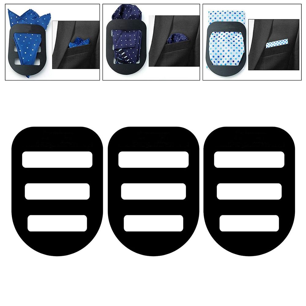 Support Handkerchief Fixed Clip Handkerchief Keeper Suit Accessories Pocket Squares Holder