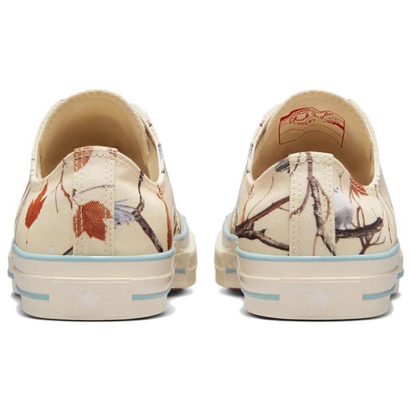 GOLF WANG X Converse Chuck 70 "Owl" Classic Trendy Durable Lightweight Low-top Canvas Shoes Unisex Beige
