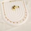 Trendy Clavicle Chain Necklace for Women Minimalist Fashion Jewelry Titanium Steel Pendant Necklace for Birthday Gift
