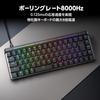 Teclado Gamer ASUS ROG Falchion Ace HFX / Gatilho Rápido / Switches Magnéticos / Layout 65% / Layout de Teclas Japonês / Inclui Capa