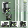 Huepar Fine-tuning Bracket Laser Level Mount, Multifunctional Magnetic Pivoting Base with Adjustable Spring Clip, 360° Rotation-alternative to a