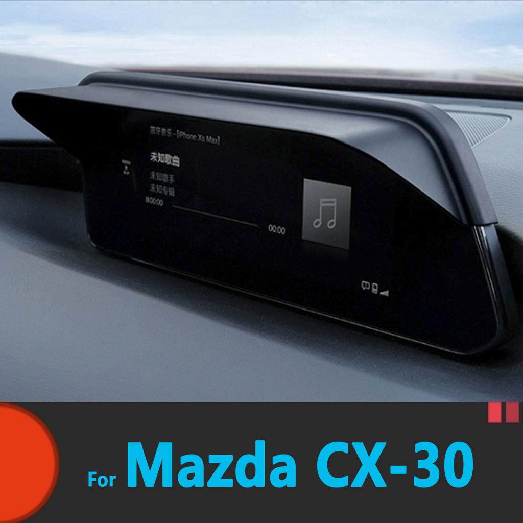 Für Mazda CX30 CX-30 2020 2021 2022-2024 Auto-GPS-Bildschirm Sonnenschutz Schutzabdeckung Eliminieren Reflexionen Auto-Display-Visier