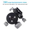 XILETU 44mm Ball Head for Low Center of Panoramic Aluminum Alloy QR Plate Maximum Load Capacity for and Cameras Tripods, Gravity, 360° View,