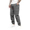 Pantaloni Cargo da Uomo Tuta Casual da Uomo Multi-tasche Vita Elastica Pantaloni alla Caviglia Autunno Sport Outdoor Pantaloni Monocolore