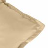 Garden Bench Cushions 2 Pcs Beige Melange 120 X 50 X 7 Cm Fabric