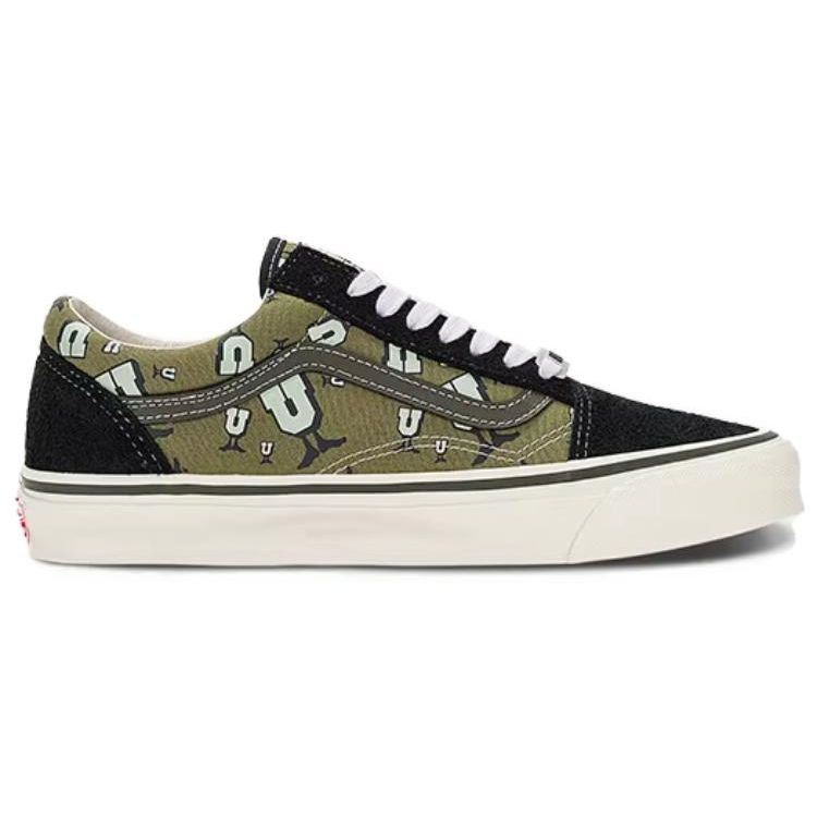 Vans Undefeated X OG Old Skool LX U-Man - Grasshopper Unisex Sneakers Green VN0A4P3XGRN