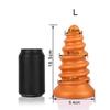 Screw Huge Anal Plug Silicone Soft Butt Plug Big Anal Dilation Sex
