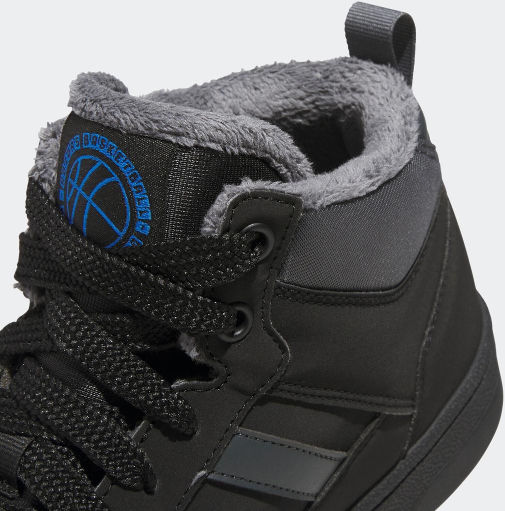 Кроссовки Adidas Rapid Court Mid Winterized core black/grey six/bright royal