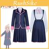 Set Costume Cosplay Exusiai Vestito Uniforme Scolastica Con Carina Gonna
