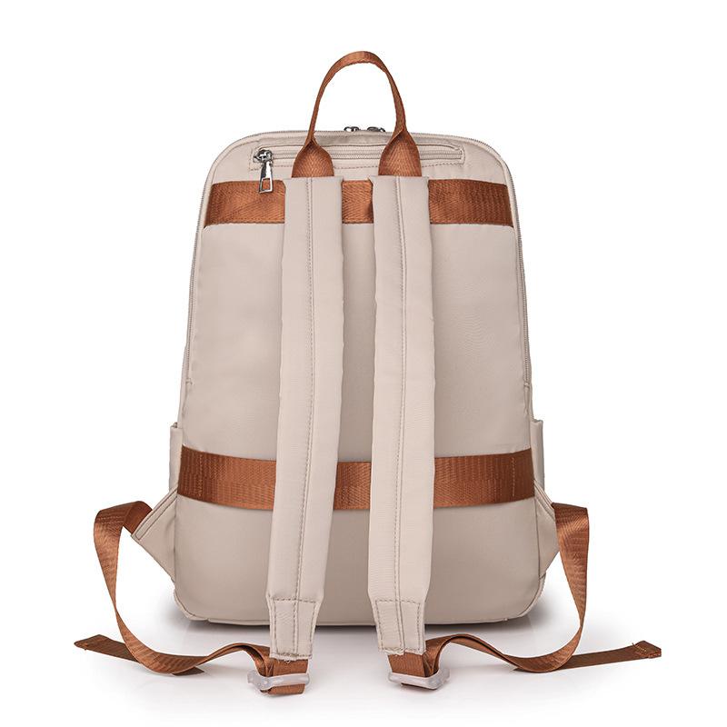 Backpack Women's New Commuter Oxford Cloth Backpack Large Capacity Versatile Travel Bag College Student School Bag