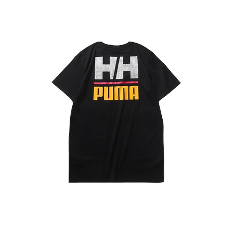 PUMA x HELLY HANSEN Short Sleeve TEE Black Men s 597147-01 XS
