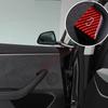 Precisions Fit Door Switches Button Protective Film for Select Model Carbon Fiber Resin Car Interior Upgrades Accessory