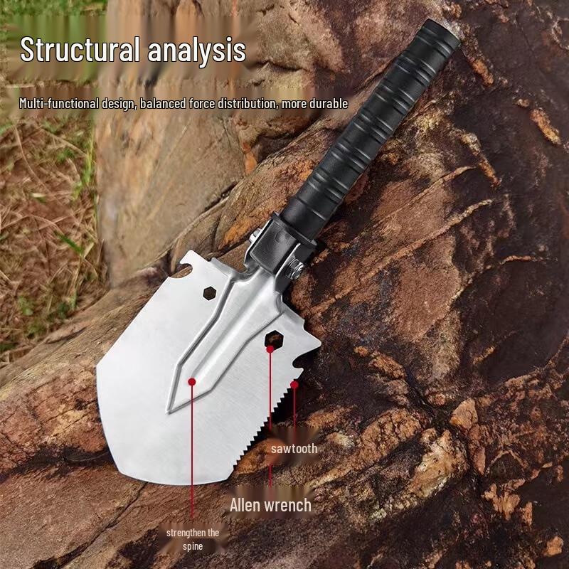 MR MOOSE Portable Multi-function Folding Shovel