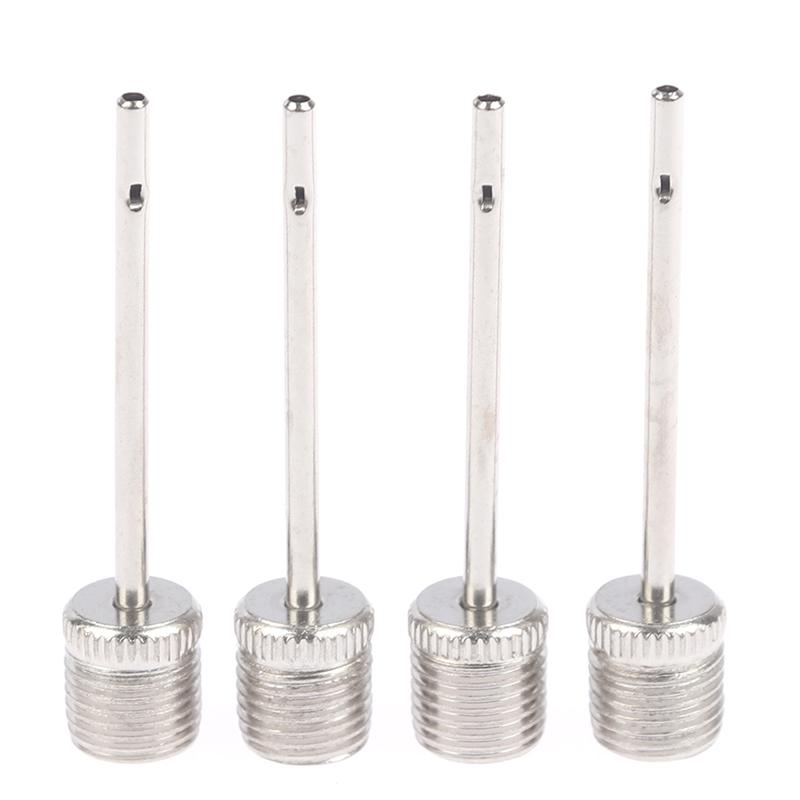 10Pcs Stainless Steel Pump Pin Sports Ball Inflating Pump Needle For Football
