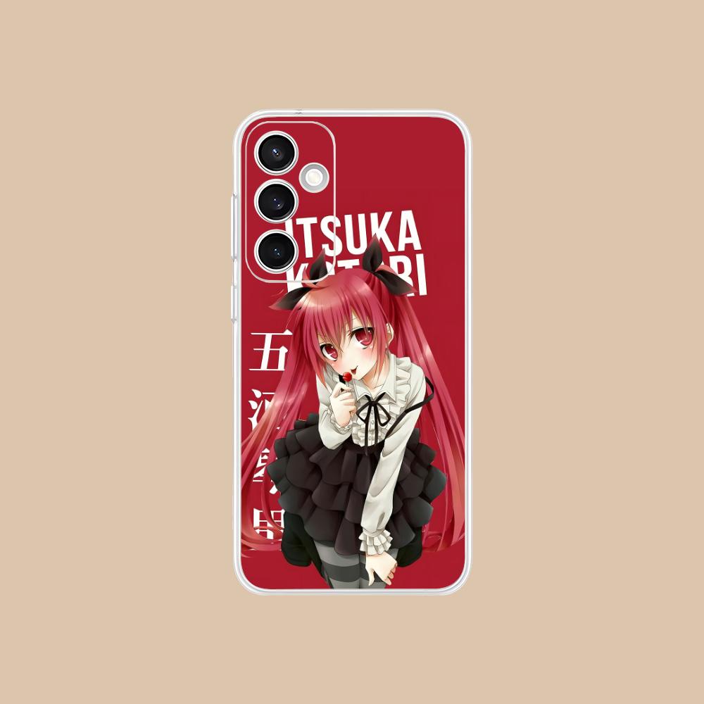 Date a Live Kotori Itsuka Klare Handyhülle für Samsung Galaxy S25 S24 S23 S22 S21Plus FE Ultra Bunte Hülle