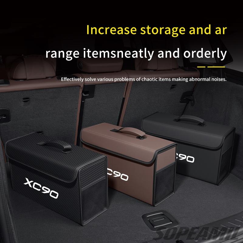 Volvo XC40 XC60 XC70 XC90 V40 V50 V60 V70 V90 S40 S60 S80 S90 C70 Car Trunk Storage Box Organizer Foldable Stowing Tidying Bag